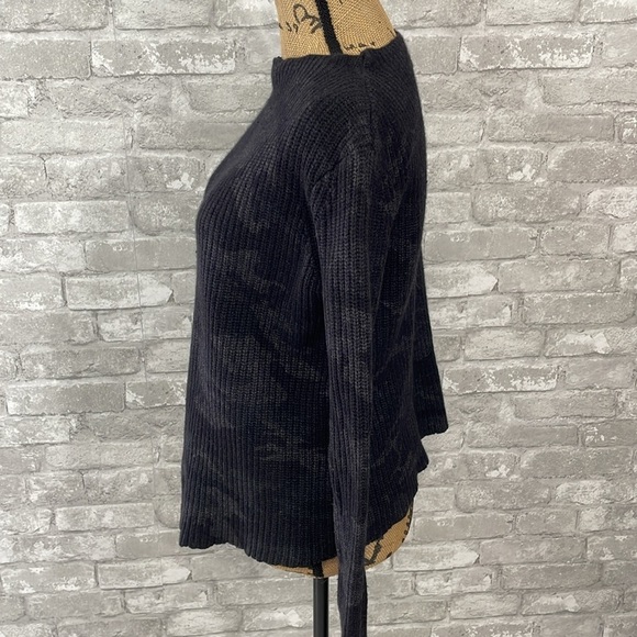 Generation Love Distressed Gray Camo
Asymmetric Wool Blend Sweater - Picture 3 of 8